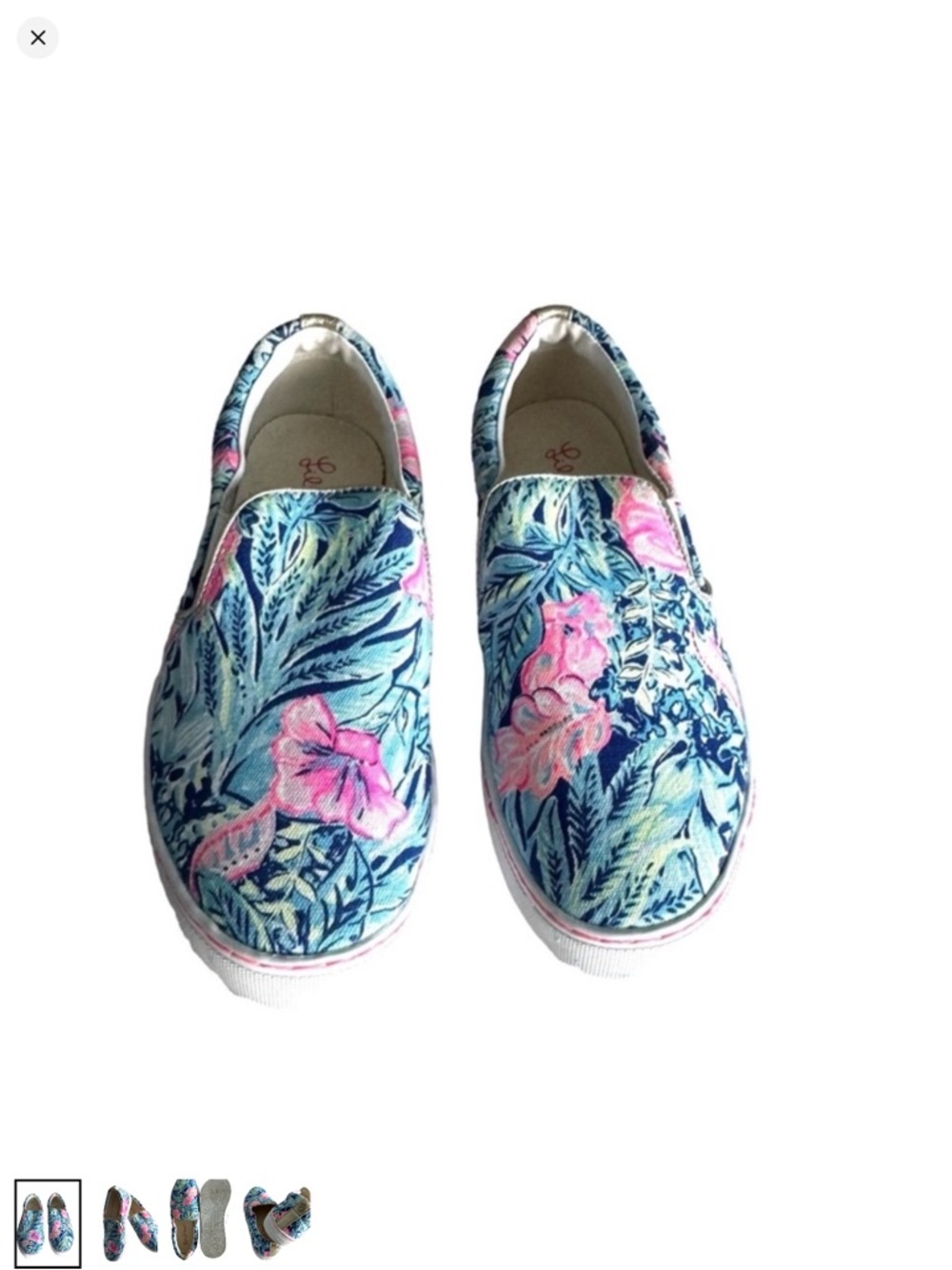 Lilly Pulitzer Julie Sneaker In Lapis Lazuli
Beach
Club Blooms
